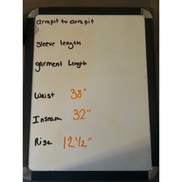 GUC Wrangler Men's Camo Jeans Boot Cut Pockets Size 38 x 32 - Picture 6 of 6